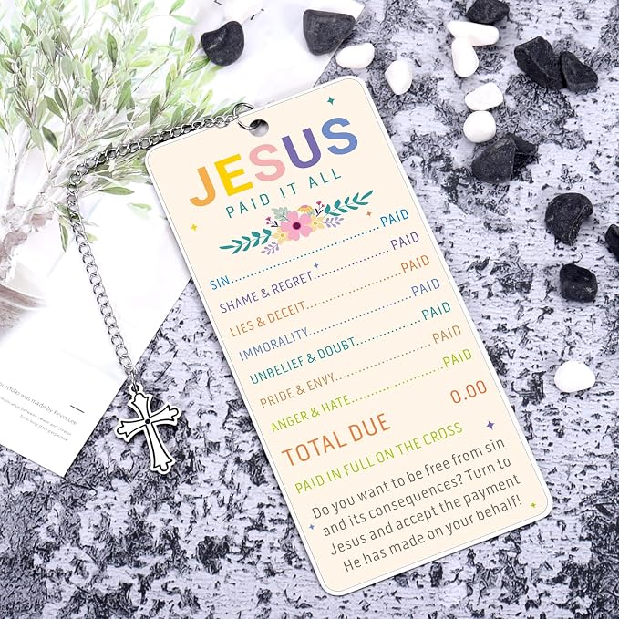First Communion Gifts for Girls Jesus Bookmark for Women Her Christian Baptism Confirmation Gifts for Teen Girls Bible Accessories Bible Study Religious Catholic Bookmark for Women Jesus Easter Basket