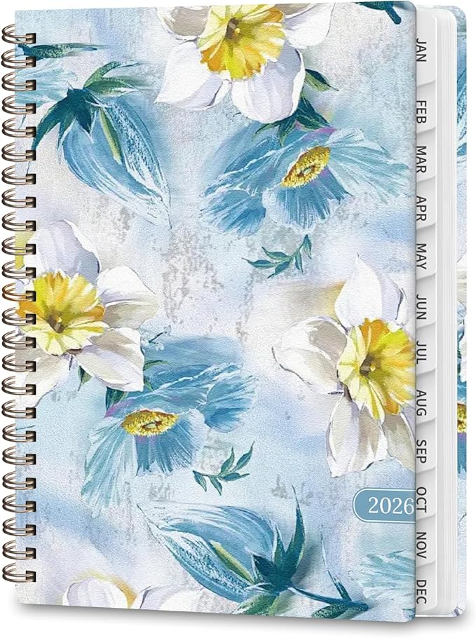 2026 Planner, Weekly and Monthly Calendar Academic Planner, Jan 2026 - Dec 2026, Planning Agenda Book for Desk Accessories and School Supplies - A5 (6.3'' x 8.5'')