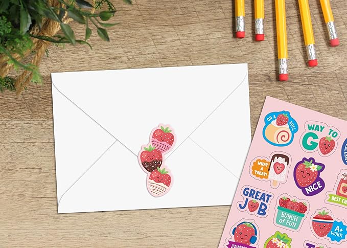 Teacher Created Resources Strawberry Smelly Stickers (TCR9442)