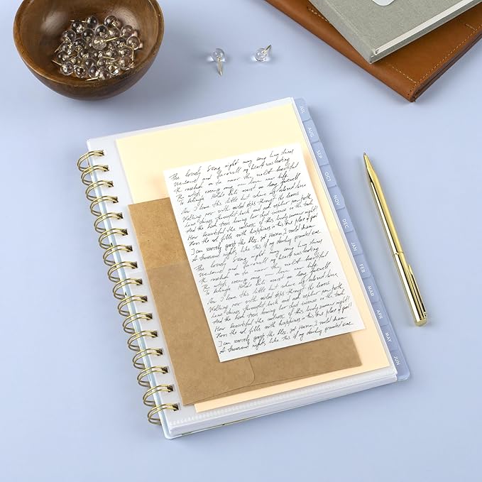 Cambridge Planner 2026-2027 Weekly & Monthly Academic 12-Month July-June, 5-1/2" x 8-1/2", Leah Bisch, Pansy Bouquet (LB50-200A)