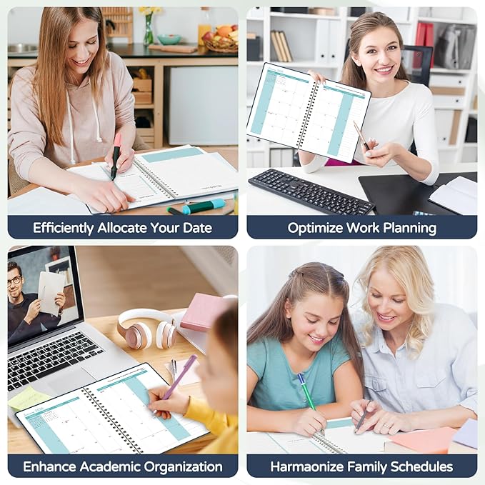Monthly Planner 2026-2027, 2 Year Calendar 2026-2027 (Jan 2026 - Dec 2027), 7" x 10", 26-27 Monthly Calendar Planner, 24-Month Planning Book for Home School Office Supplies