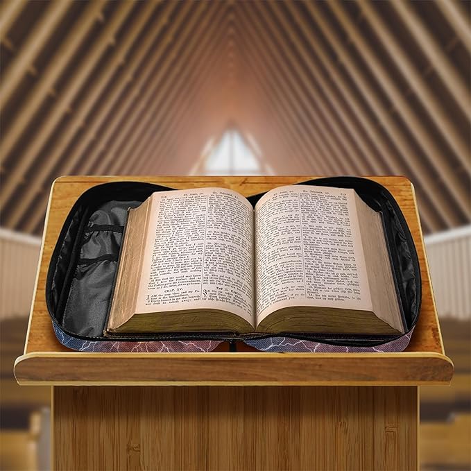 Basketball Bible Bag for Boys,Kids Bible Cover with Handle, Basketball Themed Book Cover for Study Bible
