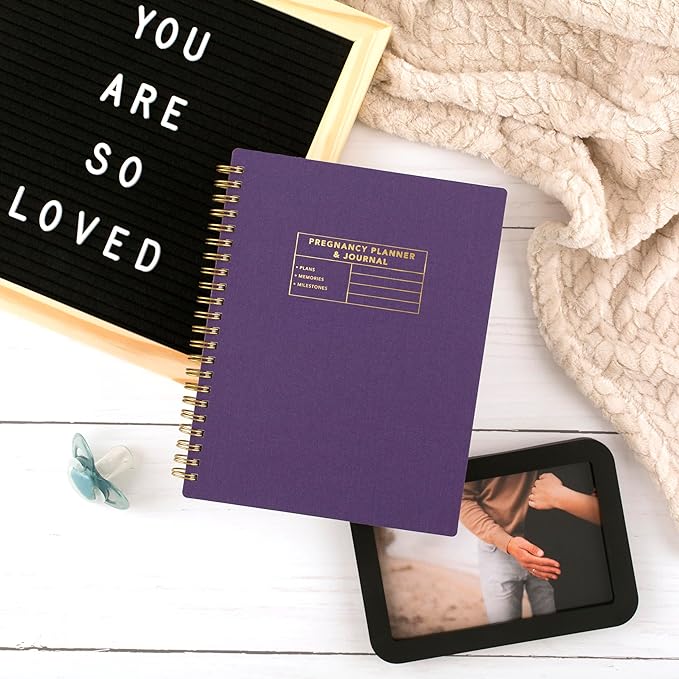 Mead Moments Pregnancy Planner and Baby Journal,