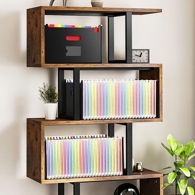 Ultra-Large Accordion File Organizer with Tabs & Stickers, Legal Size/Letter/A4 Paper 24 Pockets Expanding File Folder, Expandable Important Document Organizer Bill Receipt Paper Storage