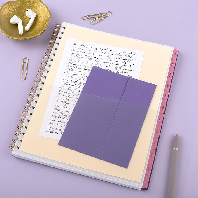 Cambridge Planner 2026-2027 Weekly & Monthly Academic 12-Month July-June, 8-1/2" x 11", Filbert (1792-905A)
