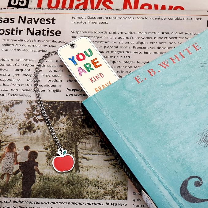 Bookmarks for Reading Kids, Back to School Supplies for Teens, First Day of School Supplies, Cute Book Reading Accessories for Girls Boys, Graduation Gifts for Her Him, Motivational Reading Gifts