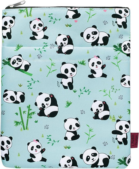 Book Sleeve for Book Lovers, Bookish Book Protector, Book Covers for Paperbacks, Washable Fabric, Book Sleeves with Zipper, Medium 11 Inch X 8.7 Inch
