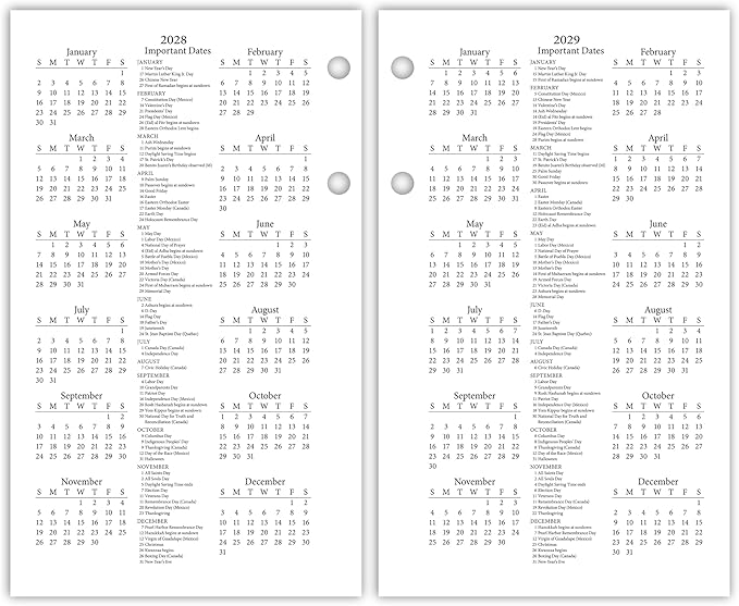 AT-A-GLANCE 2026 Desk Calendar Refill, Daily, 3-1/2" x 6", Standard, Loose-Leaf, Photographic (E4175026)