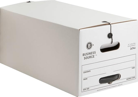 Business Source Medium Duty Letter-sz Storage Box