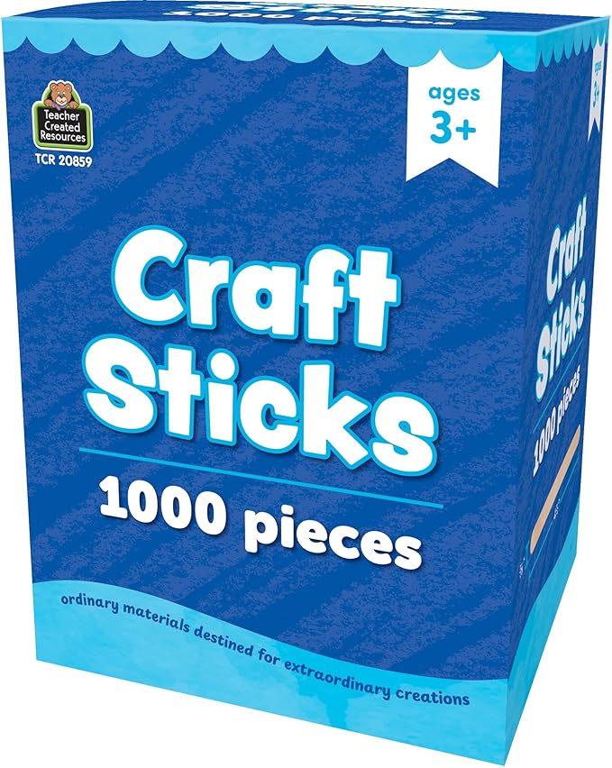 Teacher Created Resources Craft Sticks - 1,000 Count (TCR20859)
