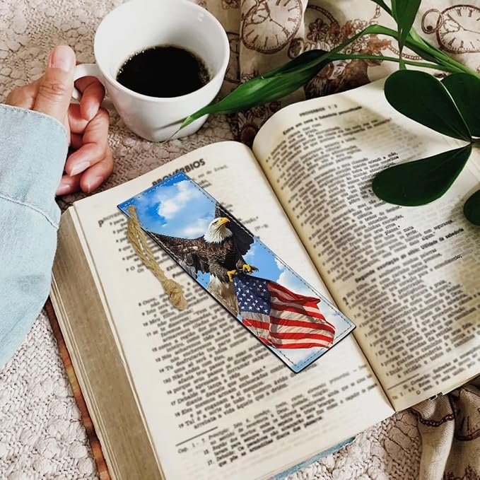 Bookmarks for Men Boy, Eagle Book Marks for Adults Kids Funny Bookmark for Women Men Book Lovers Bookmarks Aesthetic