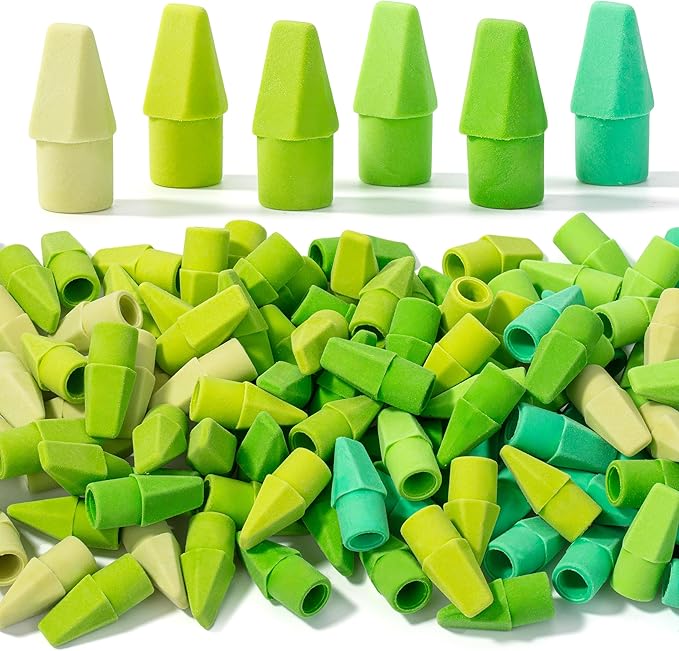 Mr. Pen- Pencil Erasers Toppers, 120 Pack, Colorful, Latex Free, No Smudge, Mr Pen Erasers for Pencils