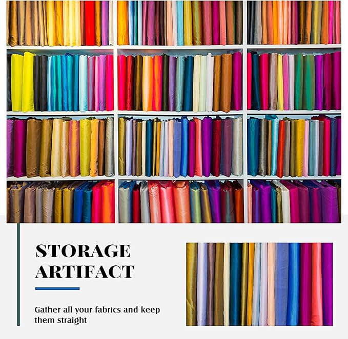 Teling 7.5 x 10.5 Inch Comic Book Boards Fabric Backing Board and U Shape Plastic Alligator Clips Poster Board for Folding Cloth and Storing Fabric Storage(50set)
