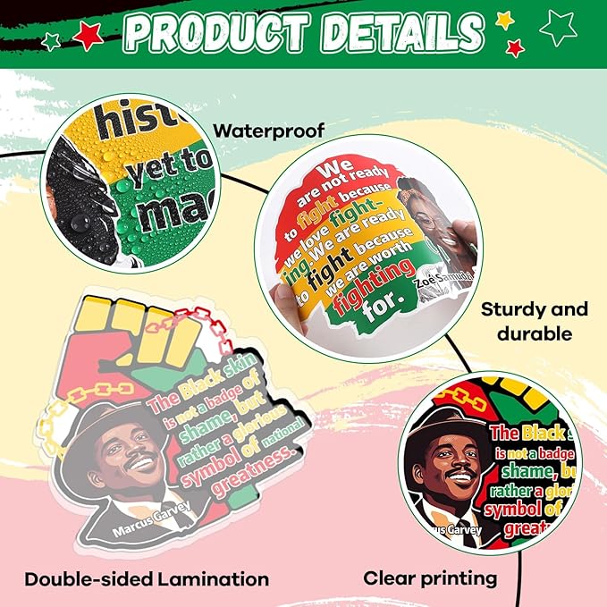 gisgfim Happy Juneteenth Bulletin Board Decorations 1865 African American Paper Cutouts Inspirational Black History Bulletin Board Set for Freedom Day Independence Day Wall Classroom Decor Supplies