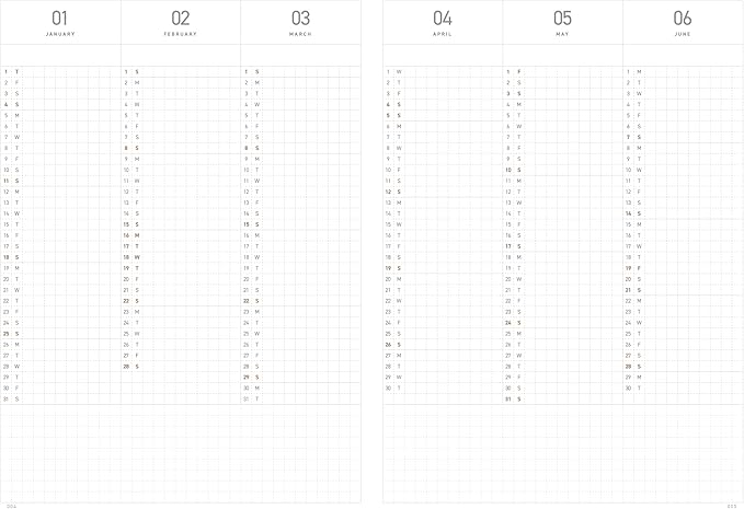 TAKE A NOTE 2026 MINI PLANNER A6