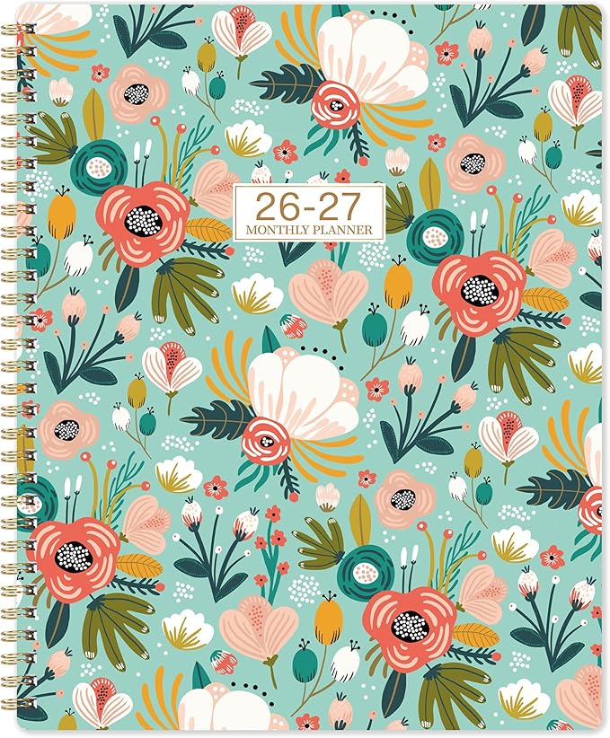 2026-2027 Monthly Planner - Monthly Planner from July 2026 to December 2027, 8.5" x 11", 12 Months Calendar Planners with Tabs, Inner Pocket