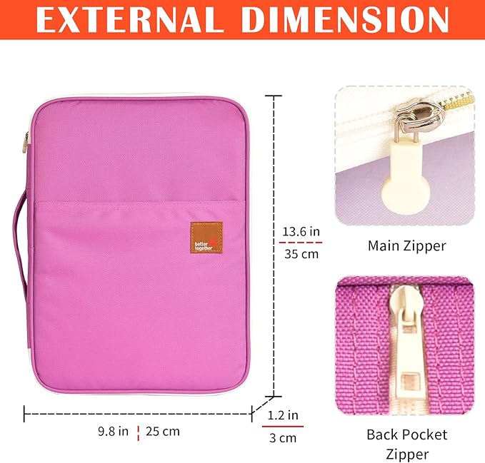 Lanola A4 Document Bags Portfolio Waterproof Business File Holder Travel Gear Organizer Electronics Accessories Bag