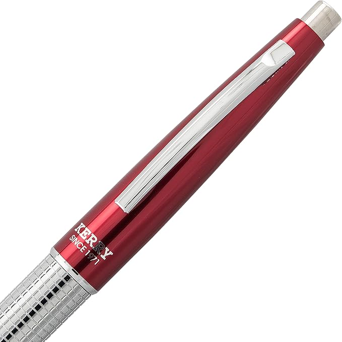 Pentel Sharp Kerry Automatic Pencil, 0.5mm Lead Size, Red Barrel, 1 Each (P1035B)