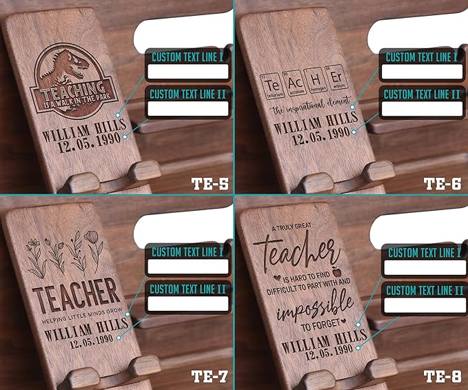 Personalized Desk Organizer for Teachers: Thoughtful Gifts for Appreciation, Retirement, & Year-End - From Students with Love. Perfect for Men, Celebrate with Personalized, Memorable Classroom Moments