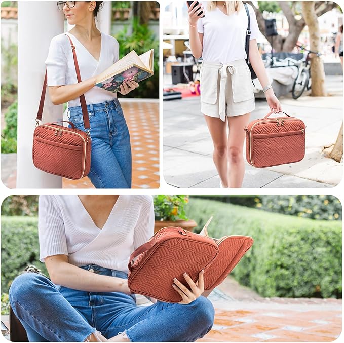 IMAGINING Bible Cover for Women - Stylish Large Bible Bag - Journal Case with Handles for Bible Carrying - Gift for Women or Book Lovers