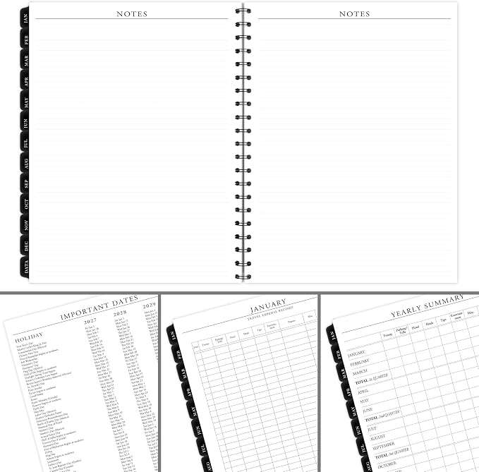 AT-A-GLANCE 2027 Weekly Monthly Padfolio Refill for 70NX8105, 8.25" x 11", Executive (709111027)