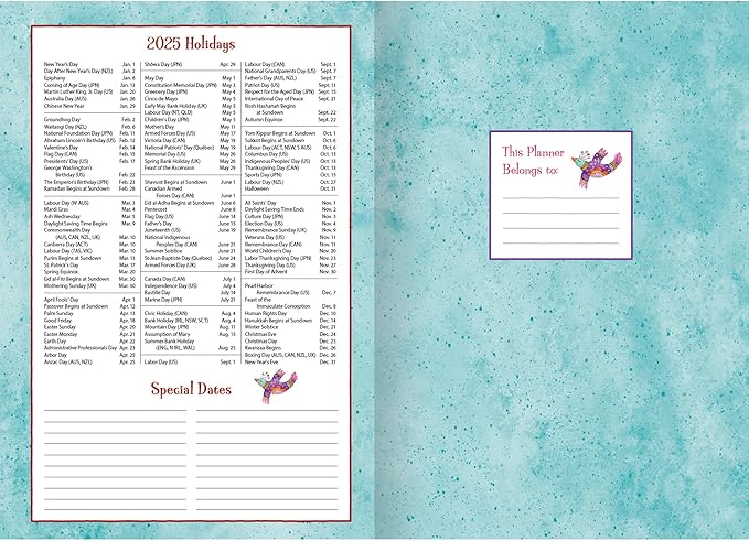 LANG Simple Inspirations™ 2025 Monthly Pocket Planner (25991003185)