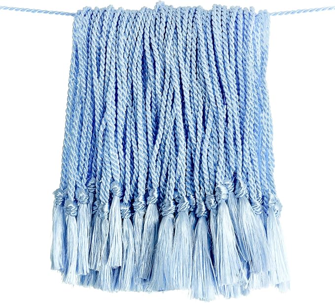 Tassel Depot 100 Floss Bookmark Tassels - LT. Blue