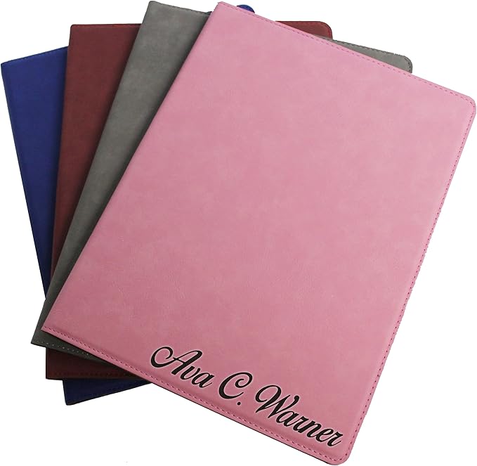 My Personal Memories, Custom Personalized Business Portfolio with Engraved Journal Notepad Padfolio Gifts