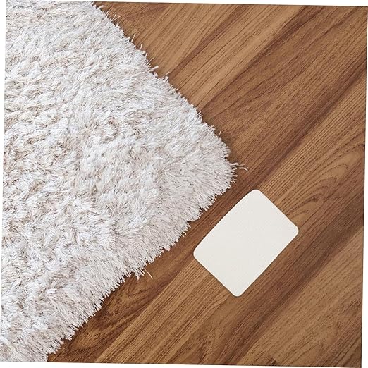 Cabilock 5PCS Non-Slip Adhesive Cushion Fixing Pads for Sofa and Bed Sheets Heavy Duty Hook and Loop Tape for Rug and Carpet Strong Adhesive Home Decoration Supplies