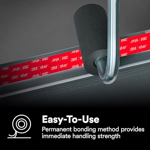 3M VHB 4910 Heavy Duty Mounting Tape Strip (Pack of 100 Pcs.) - 0.75 in. (W) x 3 in. (L) Transparent Adhesive Strip. Tapes and Sealants