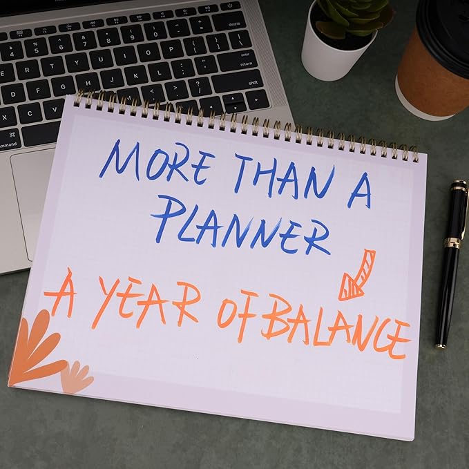 Weekly Planner Notepad 8.5x11 Inches – 52 Weeks Undated Dashboard Desk Pad for To-Do List, Schedule & Notes – Productivity Planner for Work, School, Home & Busy Professionals (Colorful Smiles)