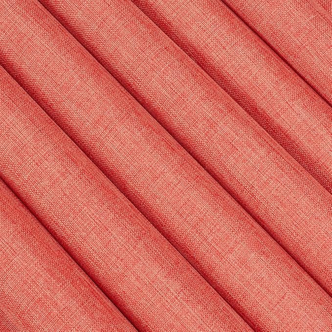CRASPIRE 51x11.8 Inch Red-Orange Book Cloth Paper Backed for Book Cover Binding Weave Linen Fabric Surface Protector Book Binding Cloth for Adult Scrapbooking Album DIY Crafts