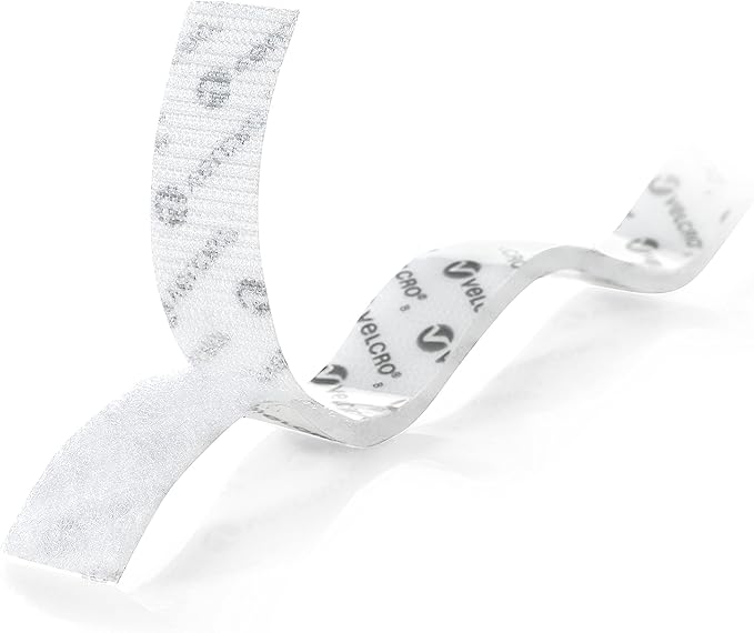 VELCRO Brand White Hook and Loop Dots and Tape for Classroom Organization and Crafts | 200 Pk 3/4" Circles and 5 Ft x 3/4 in Tape Roll