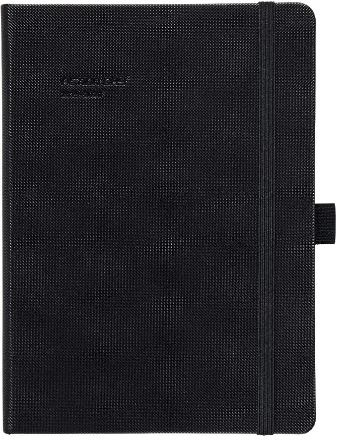 Action Day 2026 Weekly Planner - Effective Planning System to Increase Productivity,To-Do List,Weekly Goals,Projects,Teamwork,Daily Diary,Yearly & Monthly overview, Notes Pages (Black, 8x11 Inch)