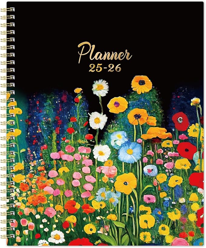 2025-2026 Planner - 2025-2026 Planner Weekly and Monthly, July 2025-June 2026 planners, Large Weekly Monthly Planners, 8.5''x11, with 12 Tabs, Flexible Cover
