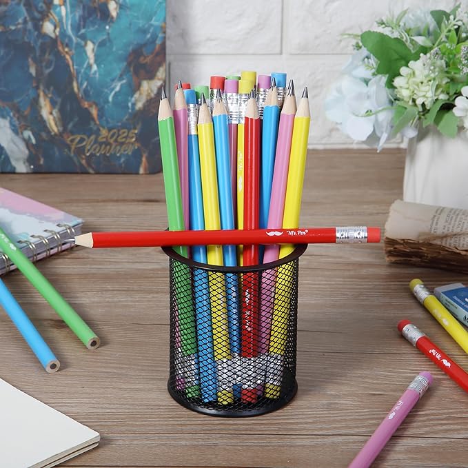 Mr. Pen- Jumbo Pencils, 30 Pack, Colorful Barrels, Smooth Black 2 HB Graphite Cores, Large Preschool Pencils, Smooth Writing Lead for Kindergarten, Kids and School Supplies