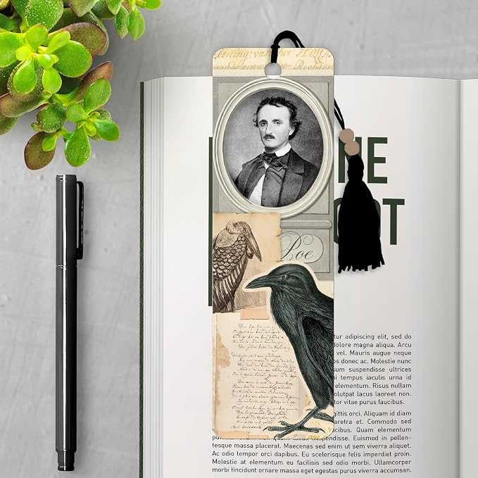 Antioch Edgar Allen Poe - Raven Premier Bookmarks