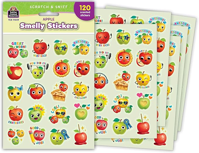 Teacher Created Resources Apple Smelly Stickers (TCR9449)