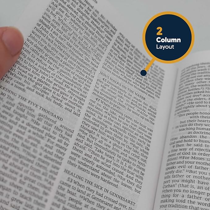 Custom NRSV Catholic Edition Faux Leather Holy Bible with Sacraments of Initiation | Medium Text | Engraved in Washed Gold | Personalized Catholic Bible in White