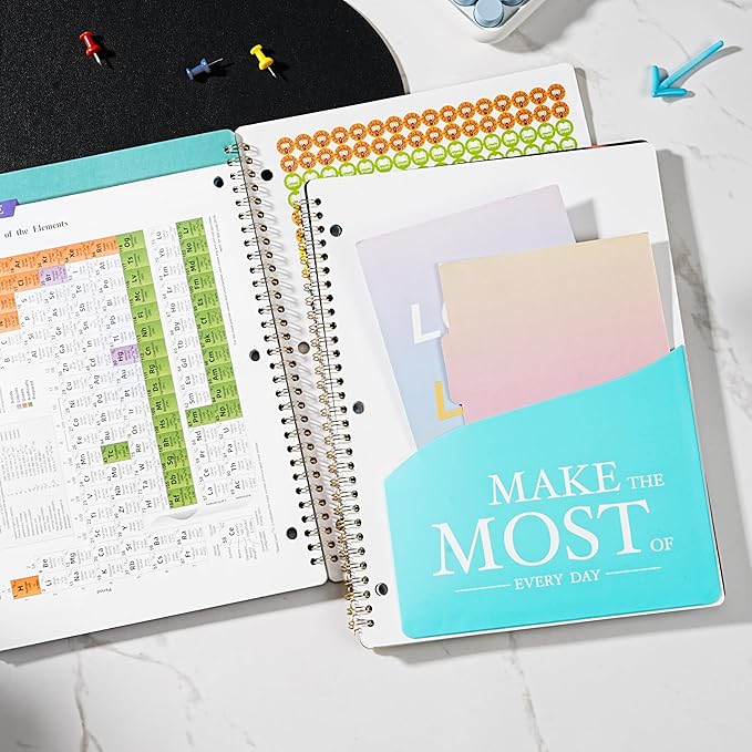 Student Planner 2026-2027 - School Planner 2026-2027, Aug. 2026 - Jun. 2027, 9" x 11", 26-27 Academic Planner with 3-Hole Punched, Colourful Tabs & Stickers