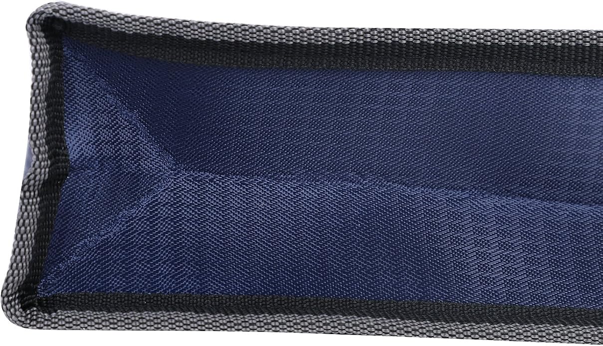 Zippered Document Bag with Handle Oxford Waterproof Portfolio Case Lightweight Business Briefcase Handbag A4 File Organizer