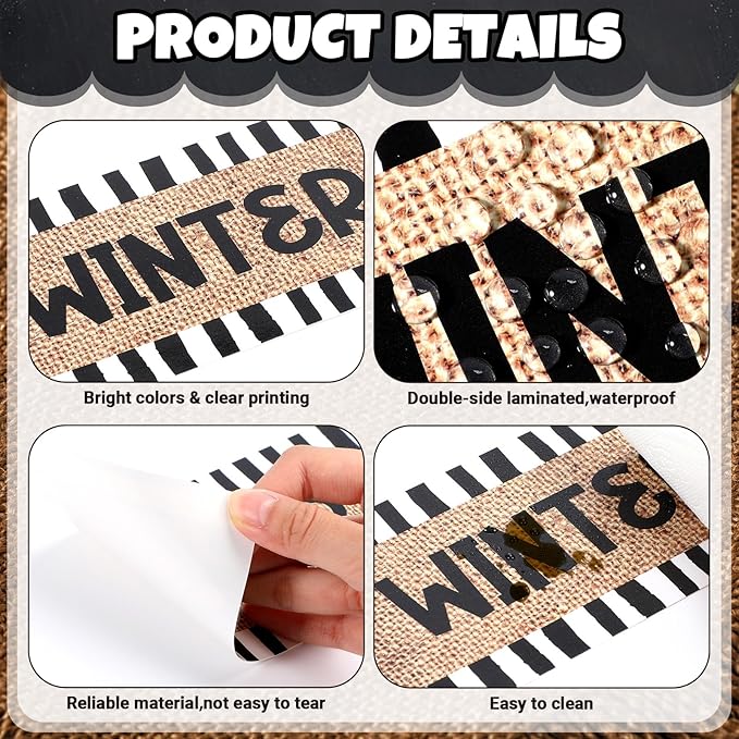 Cholemy 85 Pcs Calendar Bulletin Board Set Classroom Calendar Bulletin Board with Numbers Month Weather Classroom Decoration Wall Decor for Chalkboard Back to School Supplies(Rustic)