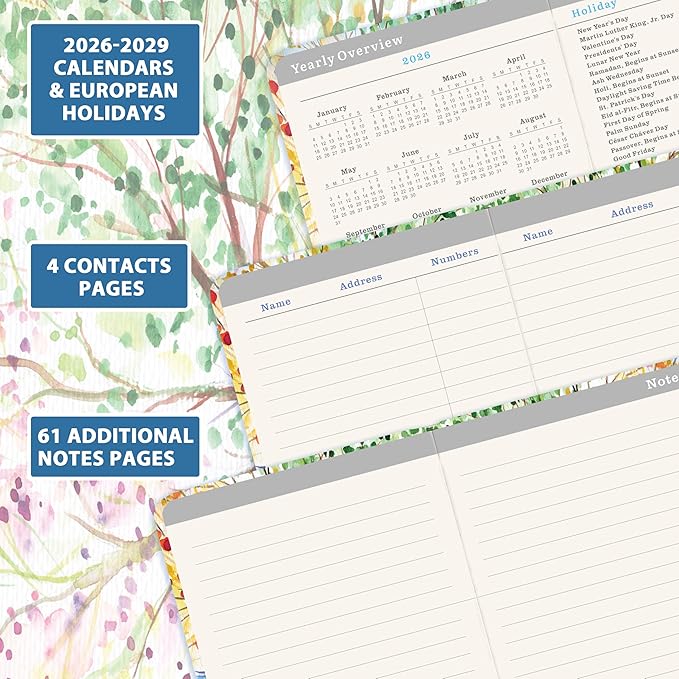 Pocket Calendar 2026-2029 - Planner 2026-2027, JUL. 2026 - JUN. 2029, 3 Year Monthly Planner 6.3" x 3.8", 2026-2029 Pocket Calendar for Purse
