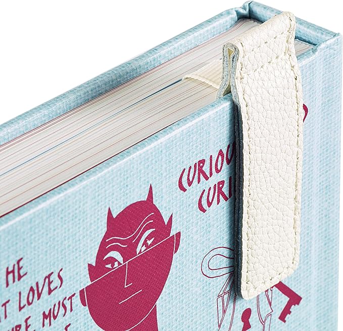 Superior Essentials Magnetic Bookmark-Genuine Leather, Single Long Ribbon Bible Bookmark for Book Lovers-Amplify Your Love for Books with Our Elegant Ribbon Page Marker (White, 3PC)