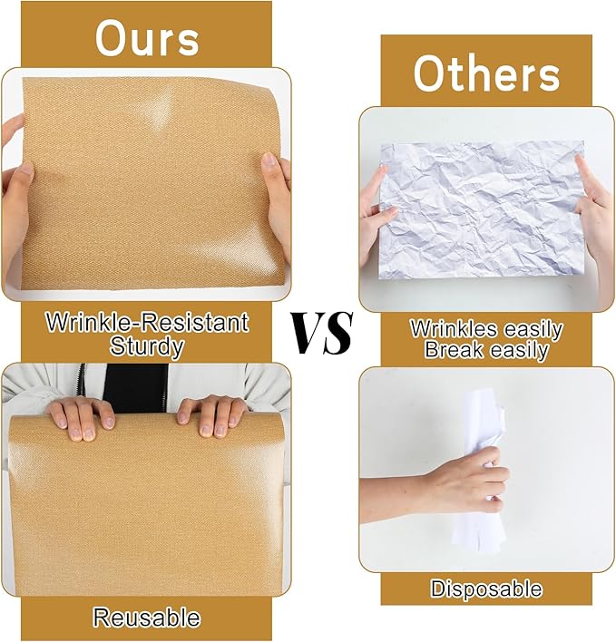 Burlap Bulletin Board Roll Brown Reusable Waterproof Erasable Bulletin Board Wrinkle Resistant Poster Non-Woven Fabric Bulletin Board Roll for Classroom Decor Wrap Crafts 15.55" x12ft