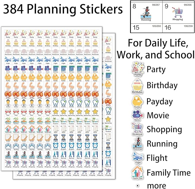 Small Desk Calendar 2026-2027 - Standing 2026 Desk Calendar, APR.2026 to JUN.2027, 8" x 6", Monthly Flip Desktop Calendar with Stickers, Your Personal Desk Planner for Home Office