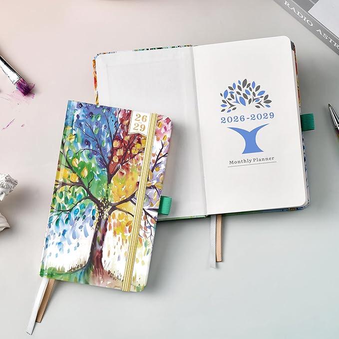 Pocket Calendar 2026-2029 - Planner 2026-2027, JUL. 2026 - JUN. 2029, 3 Year Monthly Planner 6.3" x 3.8", 2026-2029 Pocket Calendar for Purse