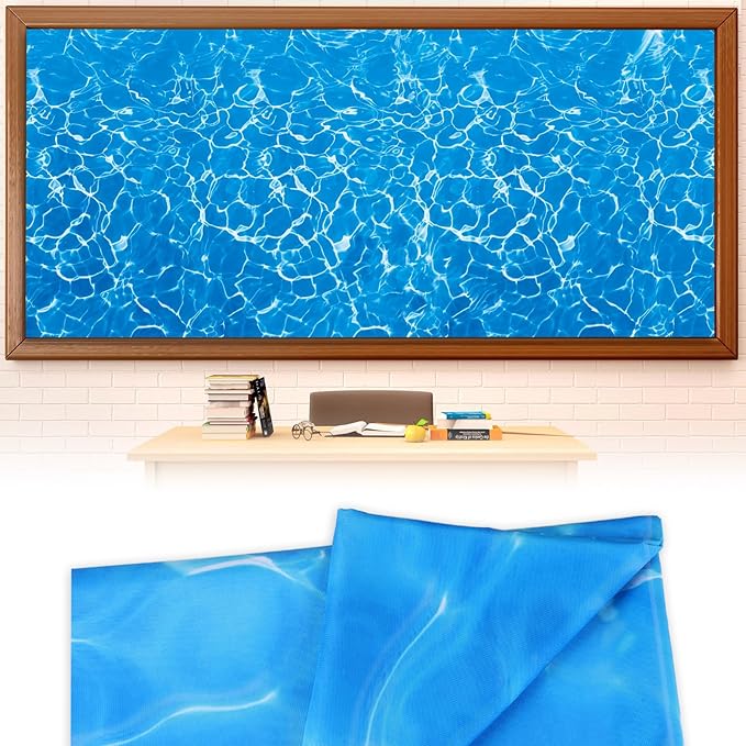 CHUNNIN Under The Sea Bulletin Board Decoration Ocean Theme Bulletin Board Background Creative Classroom Decor Arts Crafts Classroom Home Wall Decor Education Back to School Display Supplies