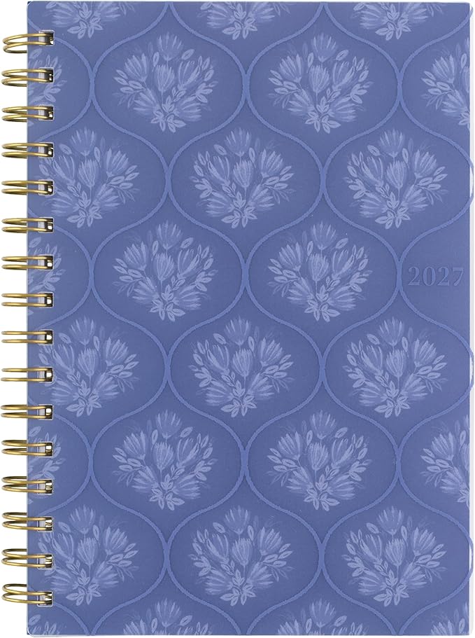 Mead Cambridge 2027 Planner, Weekly & Monthly, 5.5" x 8.5", Cyane (1844-200-27)