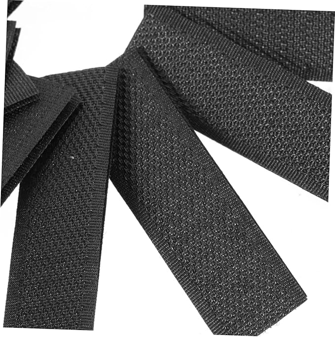 Tofficu 150pcs Hook and Adhesive Strips for Shoes and Clothing Self-Adhesive Replacement Tapes Multi-Function Sticky Strips for Home Organization